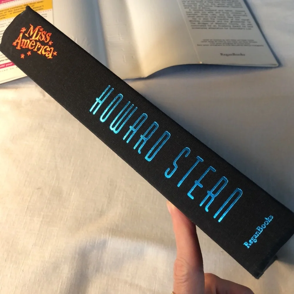 MISS AMERICA HOWARD STERN HARD OVER BOOK